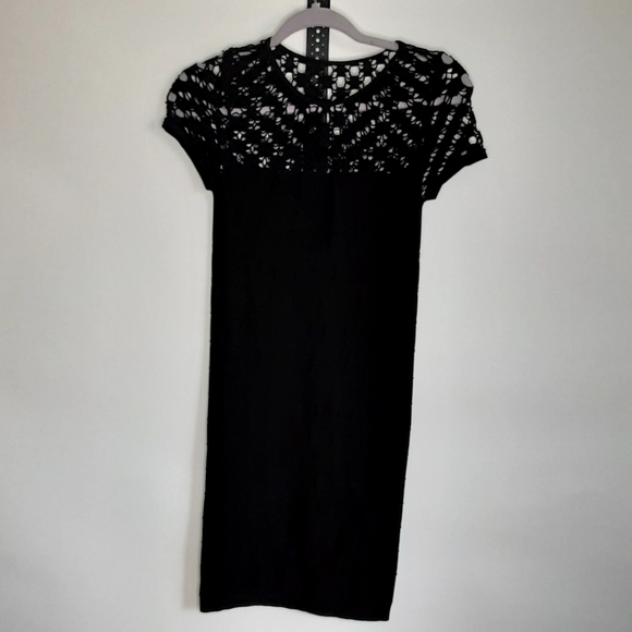 Bebe lined mini dress Sz M/L - Picture 4 of 5
